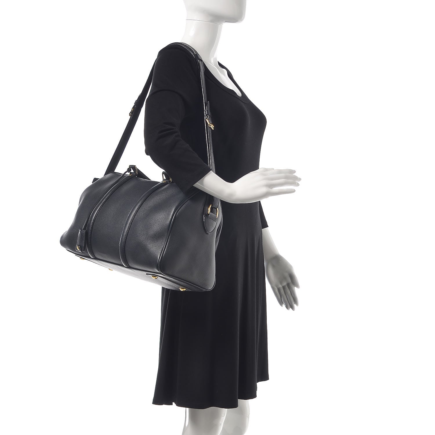 Louis Vuitton Veau Cachemire SC Bag MM Cobalt 2 of 11