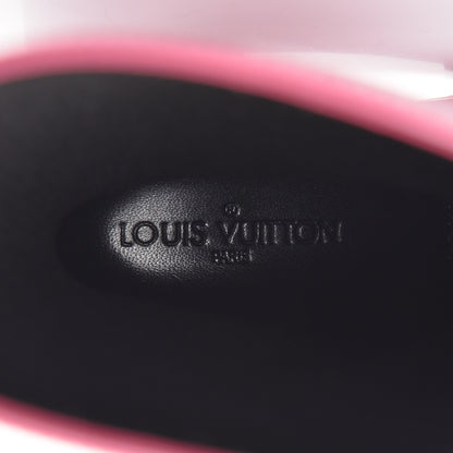 Louis Vuitton Rubber Embossed Monogram Splash Rain Boots 36 Pink 7 of 9