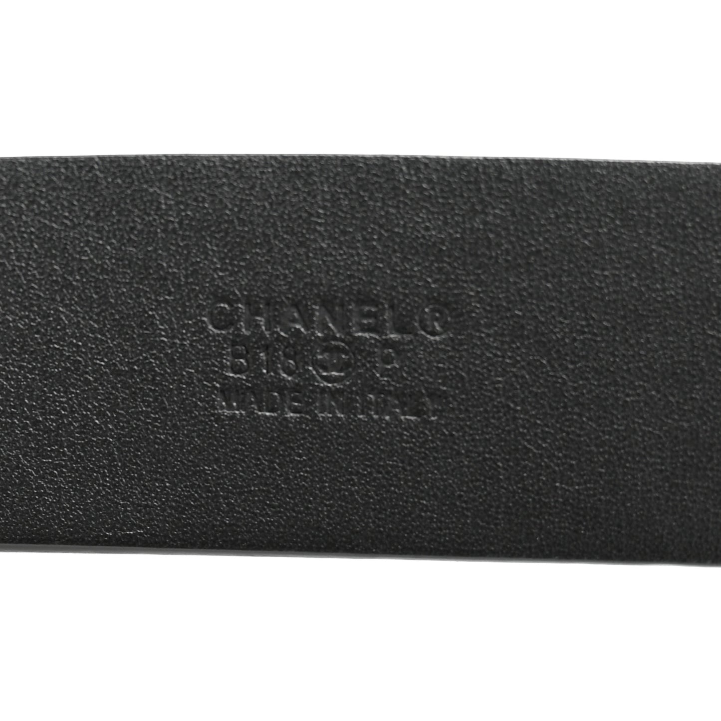 Calfskin Crystal CC Vendome Belt 85 34 Black