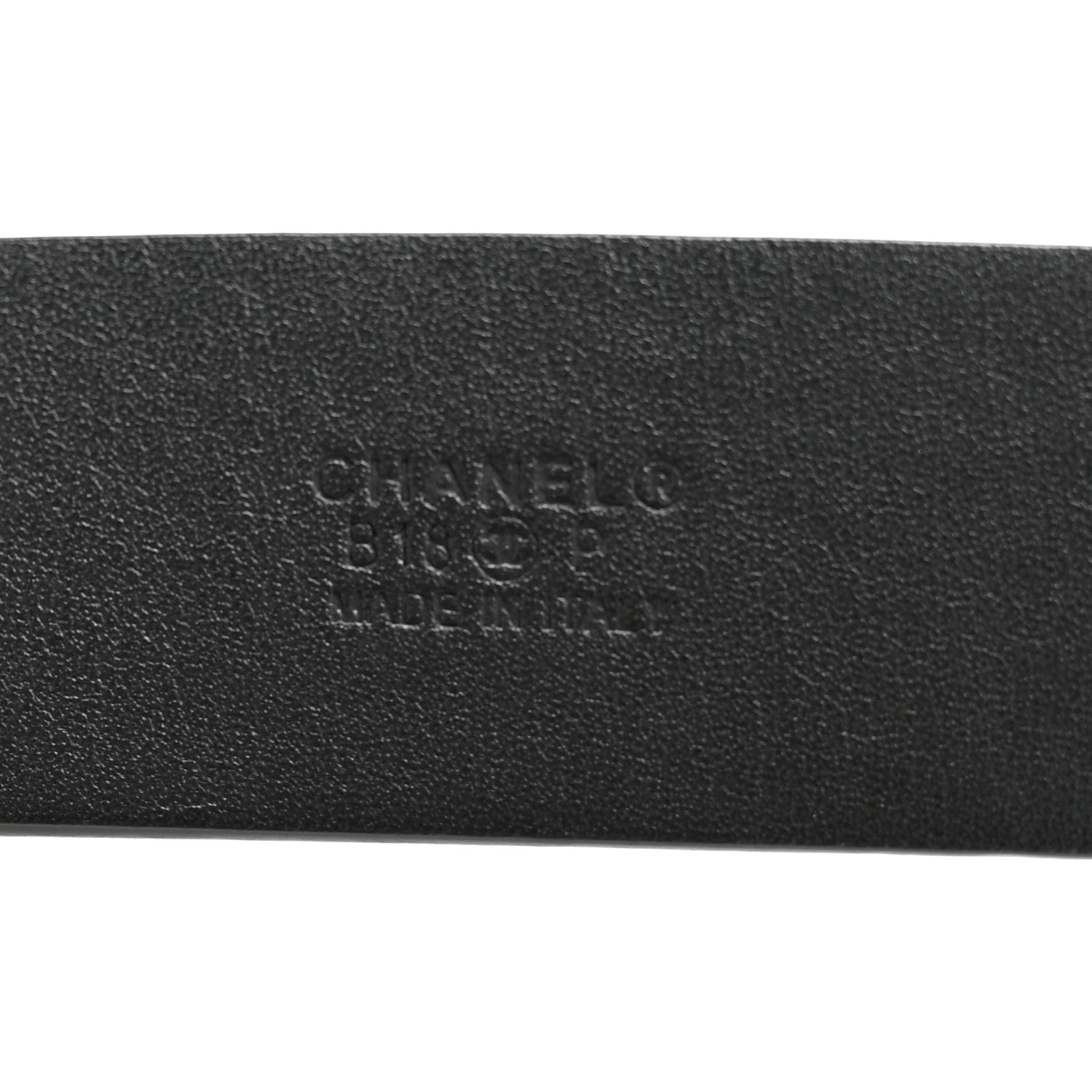 Chanel Calfskin Crystal CC Vendome Belt 85 34 Black 5 of 7