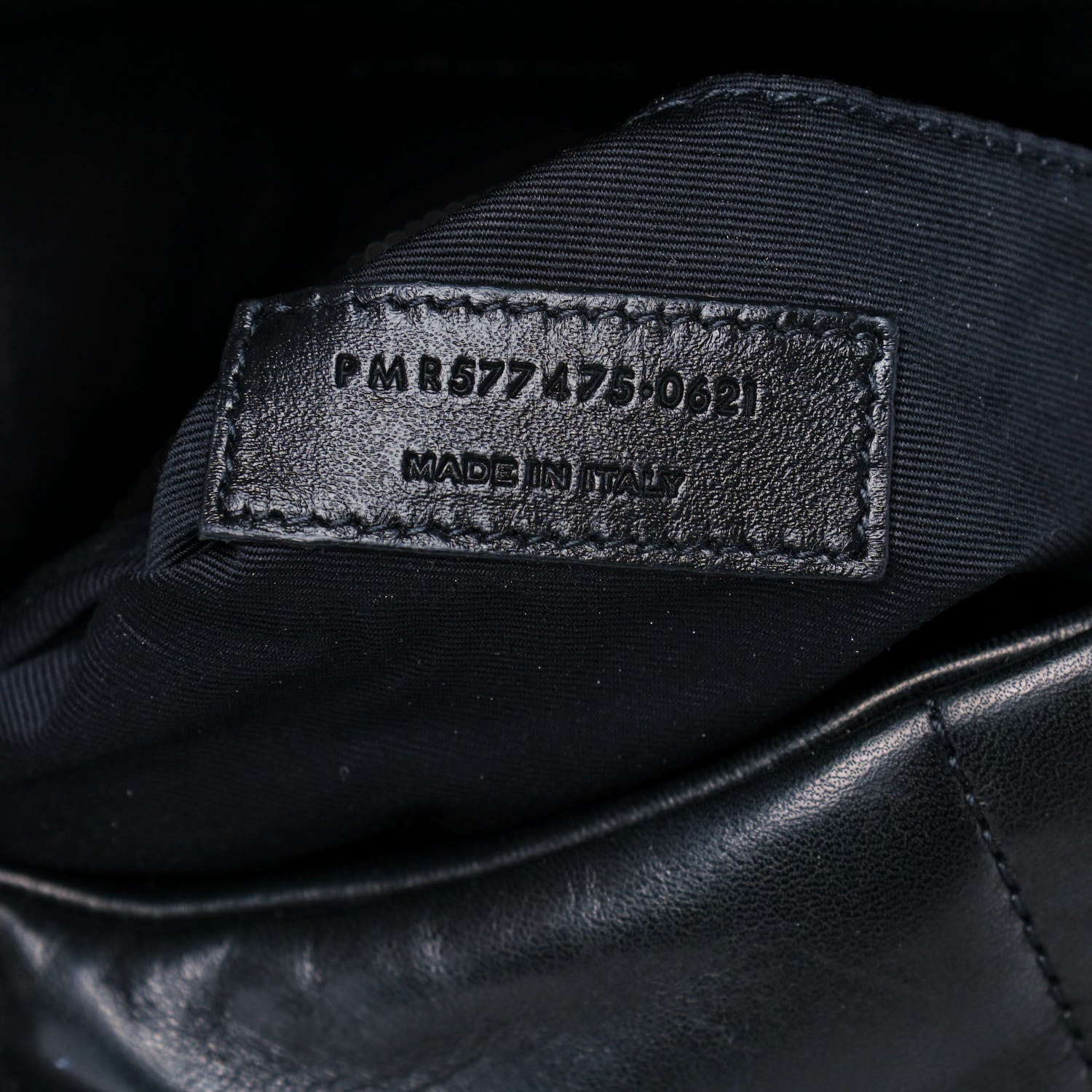 Saint Laurent Lambskin Quilted Medium Loulou Puffer Monogram Chain Satchel Black 7 of 10