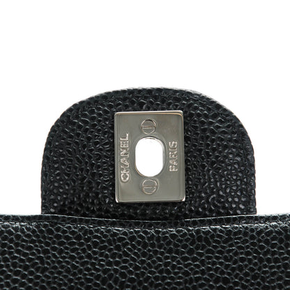 Chanel Caviar Quilted Medium Double Flap Black 5 of 8