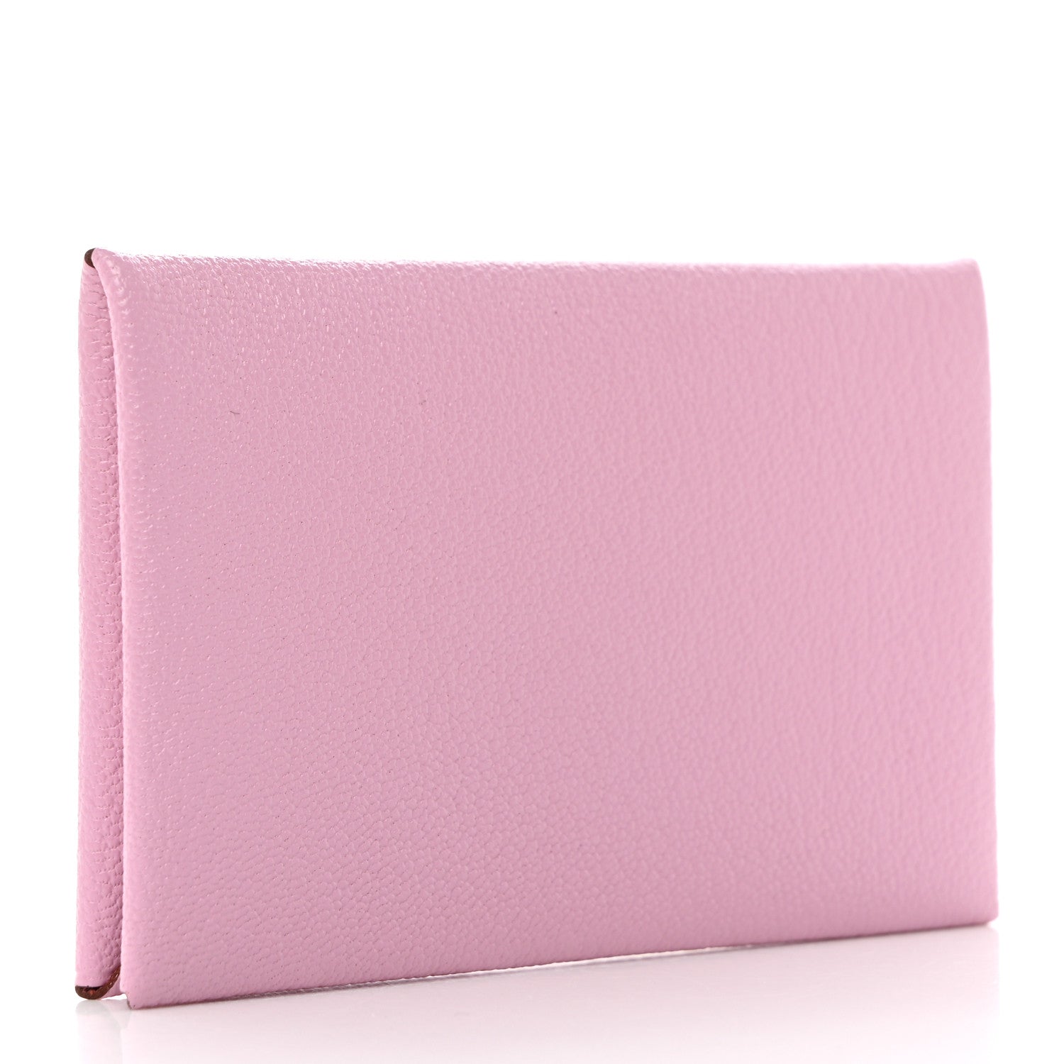 Hermes Chevre Mysore Calvi Card Case Mauve Sylvestre 3 of 8