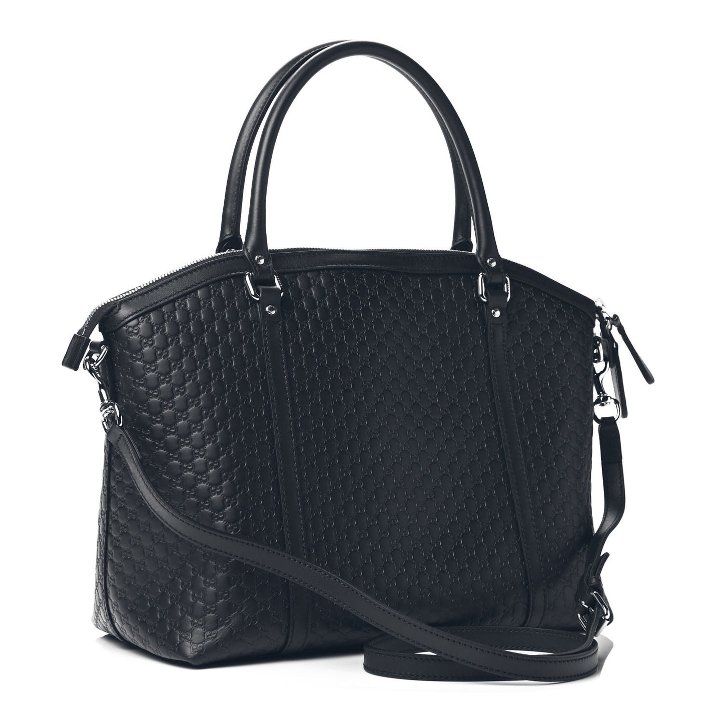 Soft Microguccissima Dome Satchel Navy