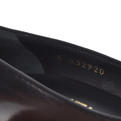 Chanel Lambskin Grosgrain Cap Toe Pearl Pumps 36.5 Black 8 of 9