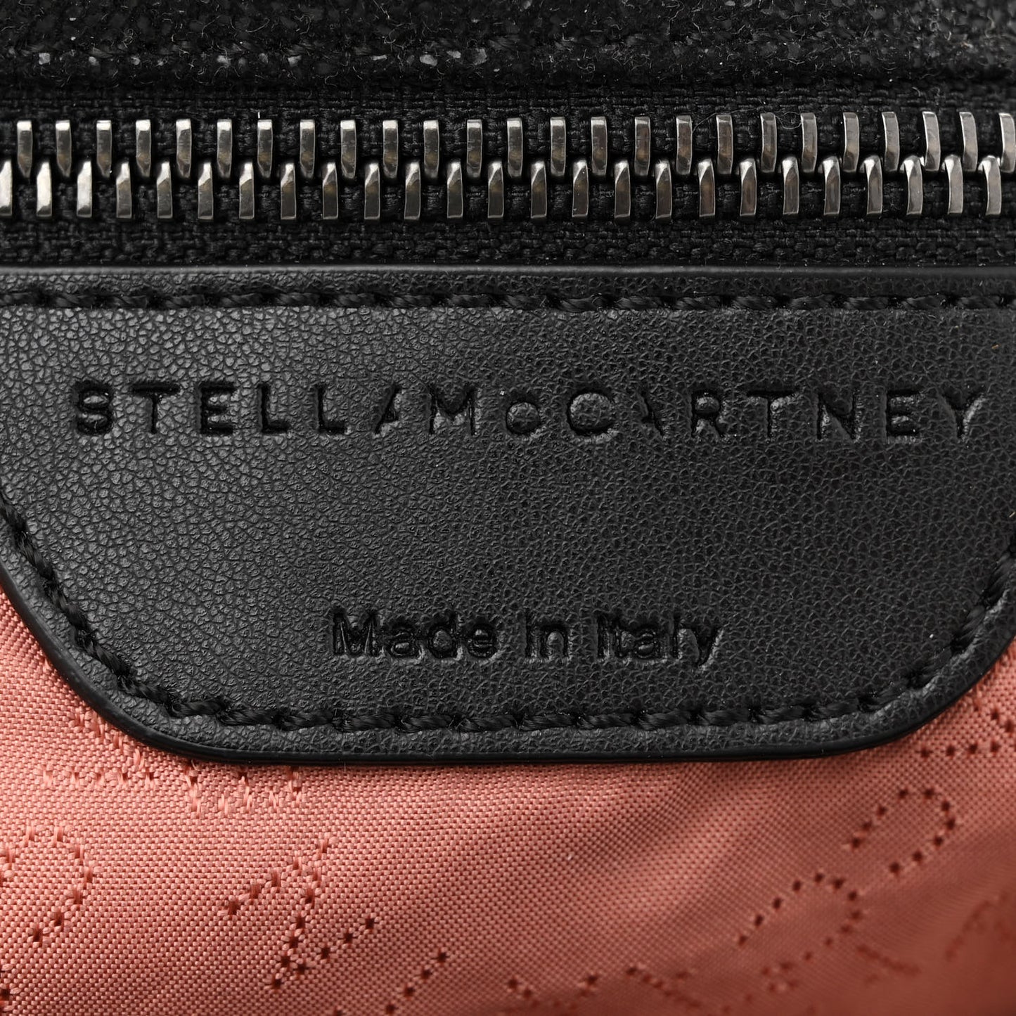 Shaggy Deer Small Falabella Tote Black