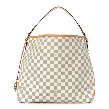 Louis Vuitton Damier Azur Delightful MM Pink 1 of 8