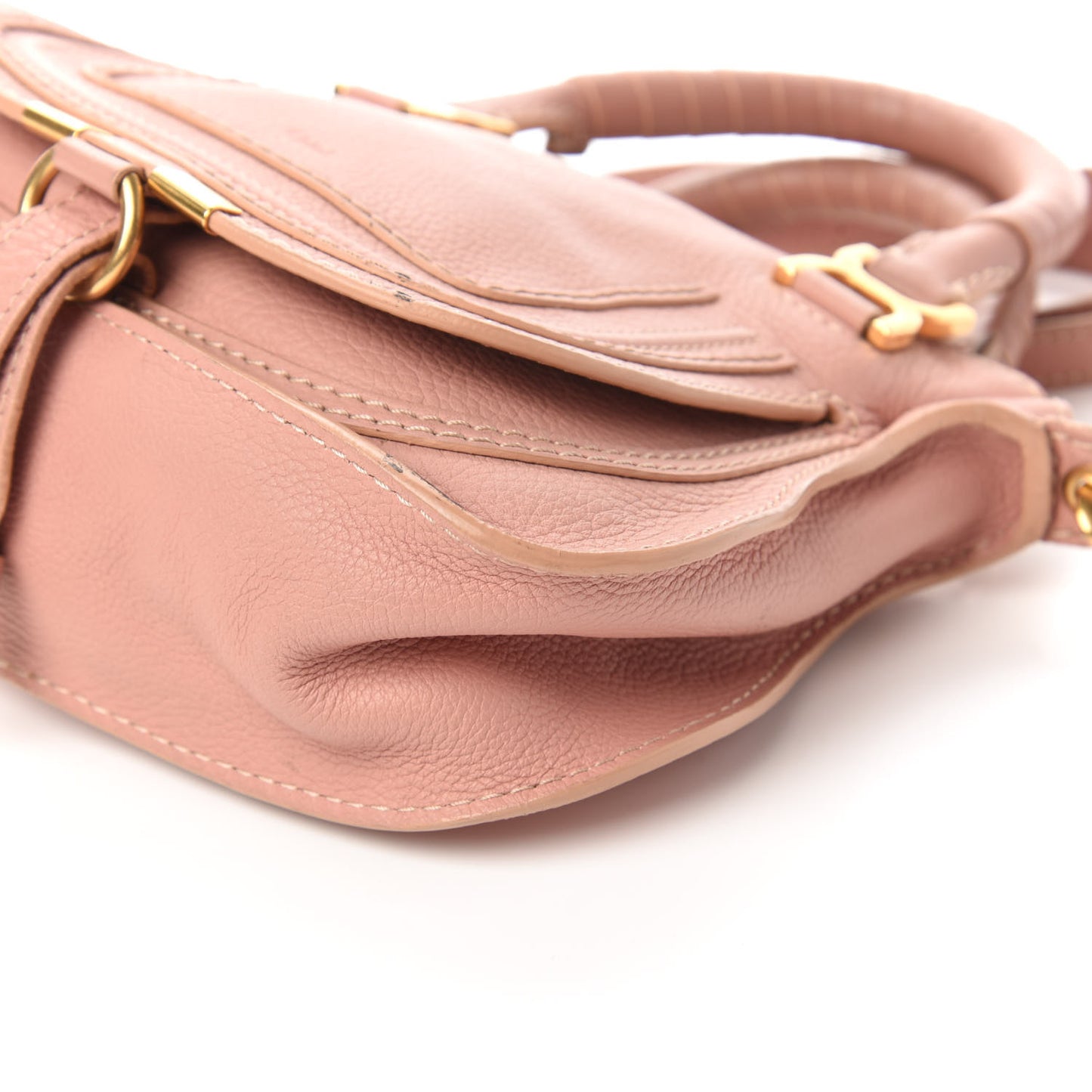 Calfskin Mini Marcie Satchel Light Pink