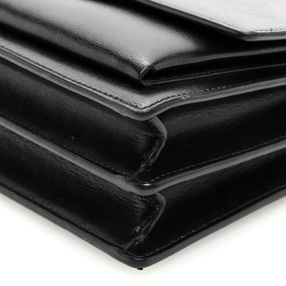 Saint Laurent Calfskin Medium Monogram Sunset Black 9 of 10