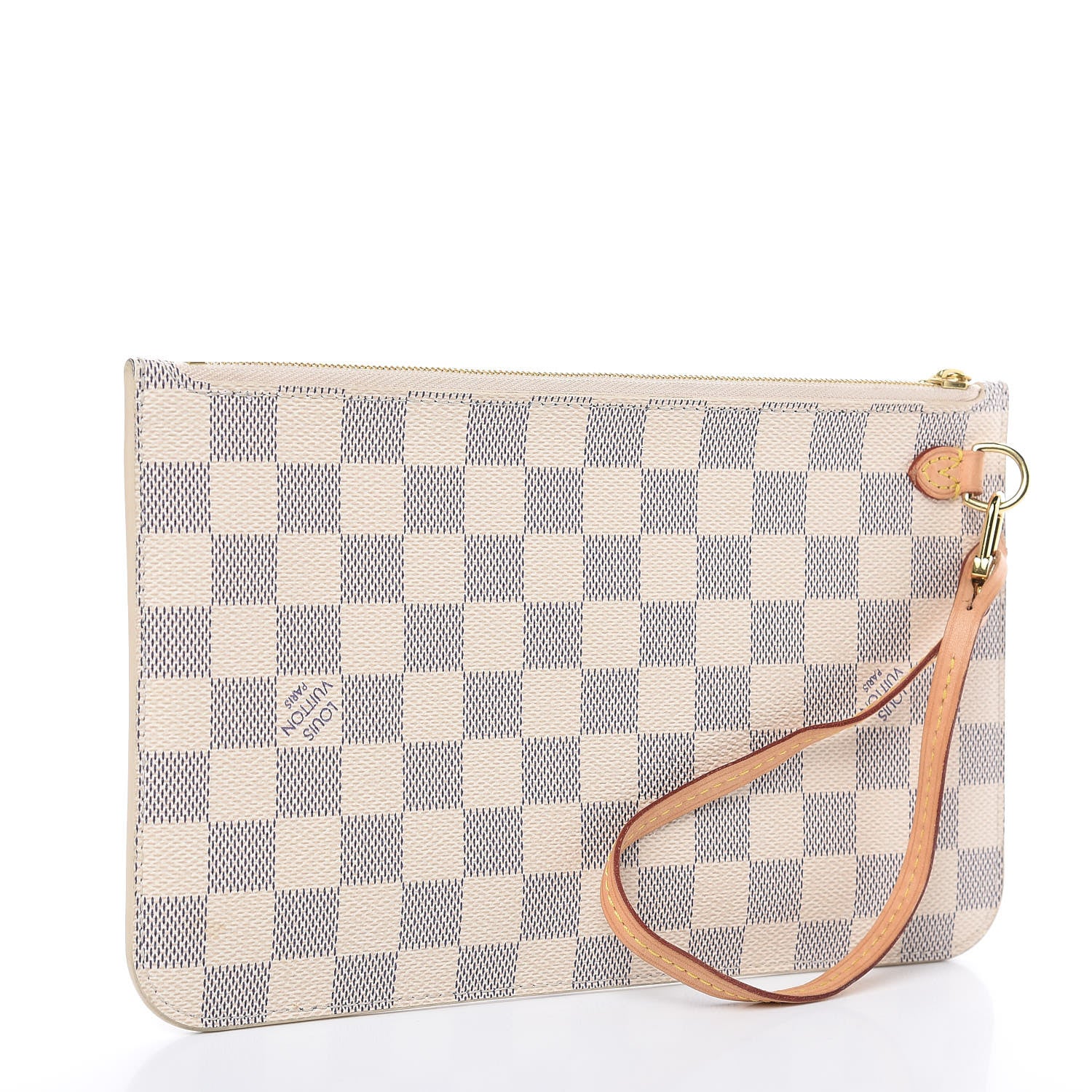 Louis Vuitton Damier Azur Neverfull MM GM Pochette 3 of 12