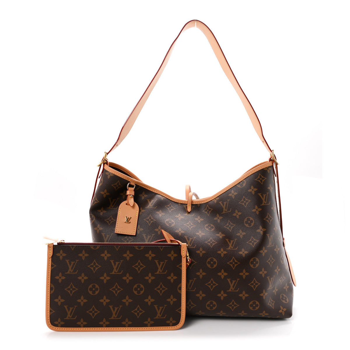 Louis Vuitton Monogram Carryall MM 3 of 11