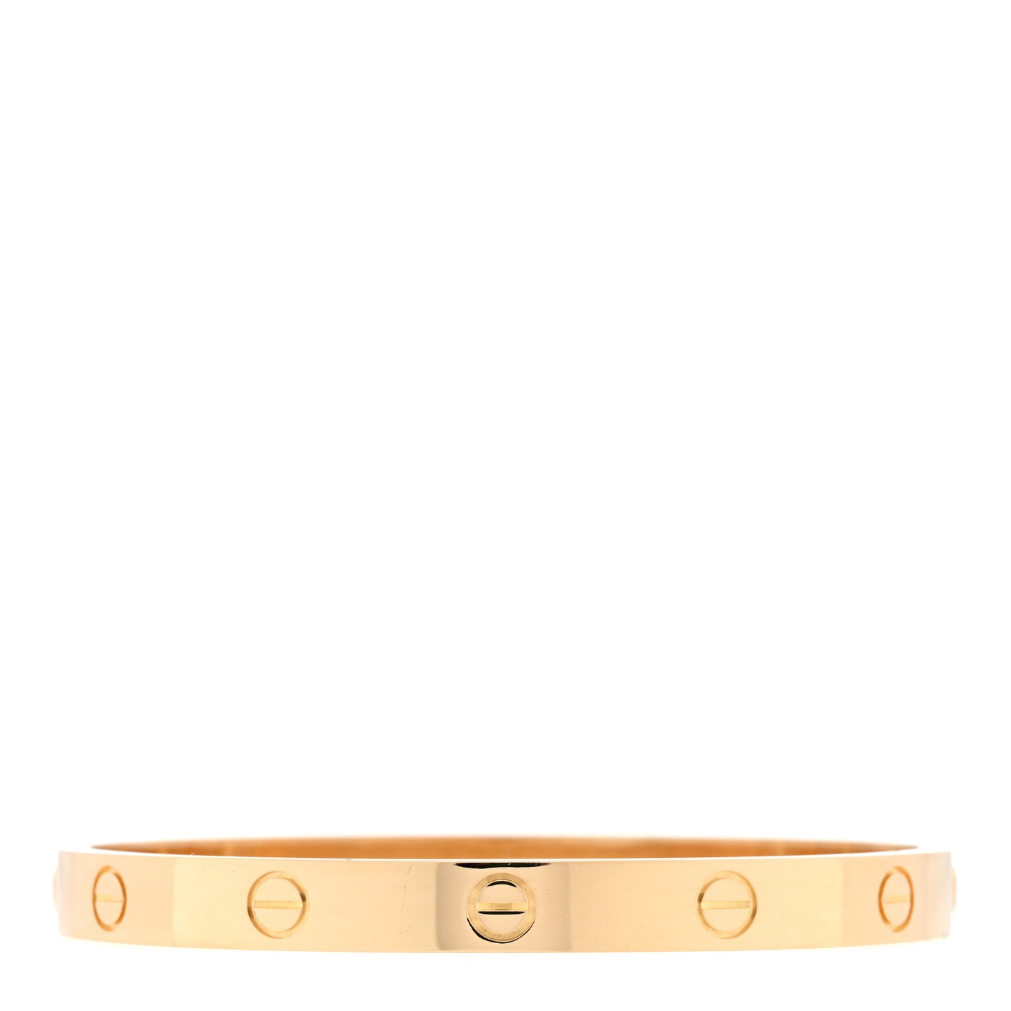 18K Yellow Gold LOVE Bracelet 17