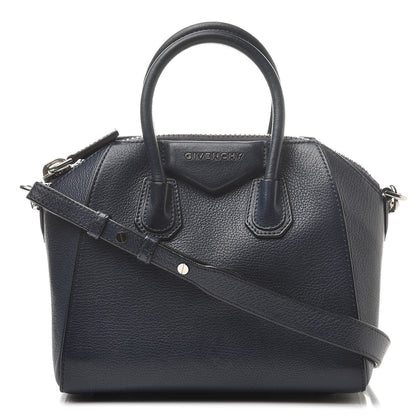 Givenchy Sugar Goatskin Mini Antigona Deep Blue 1 of 12