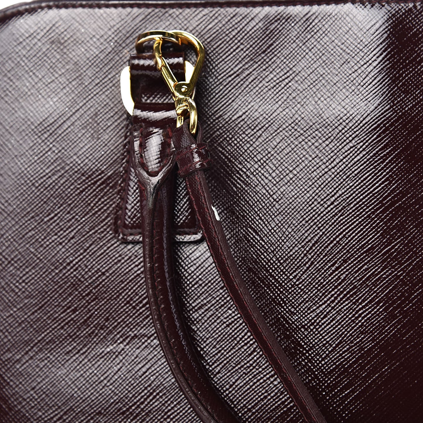 Saffiano Vernice Medium Promenade Tote Granato