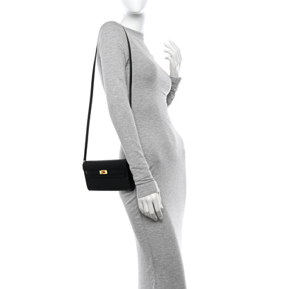 Hermes Epsom Kelly Wallet To Go Black 3 of 9