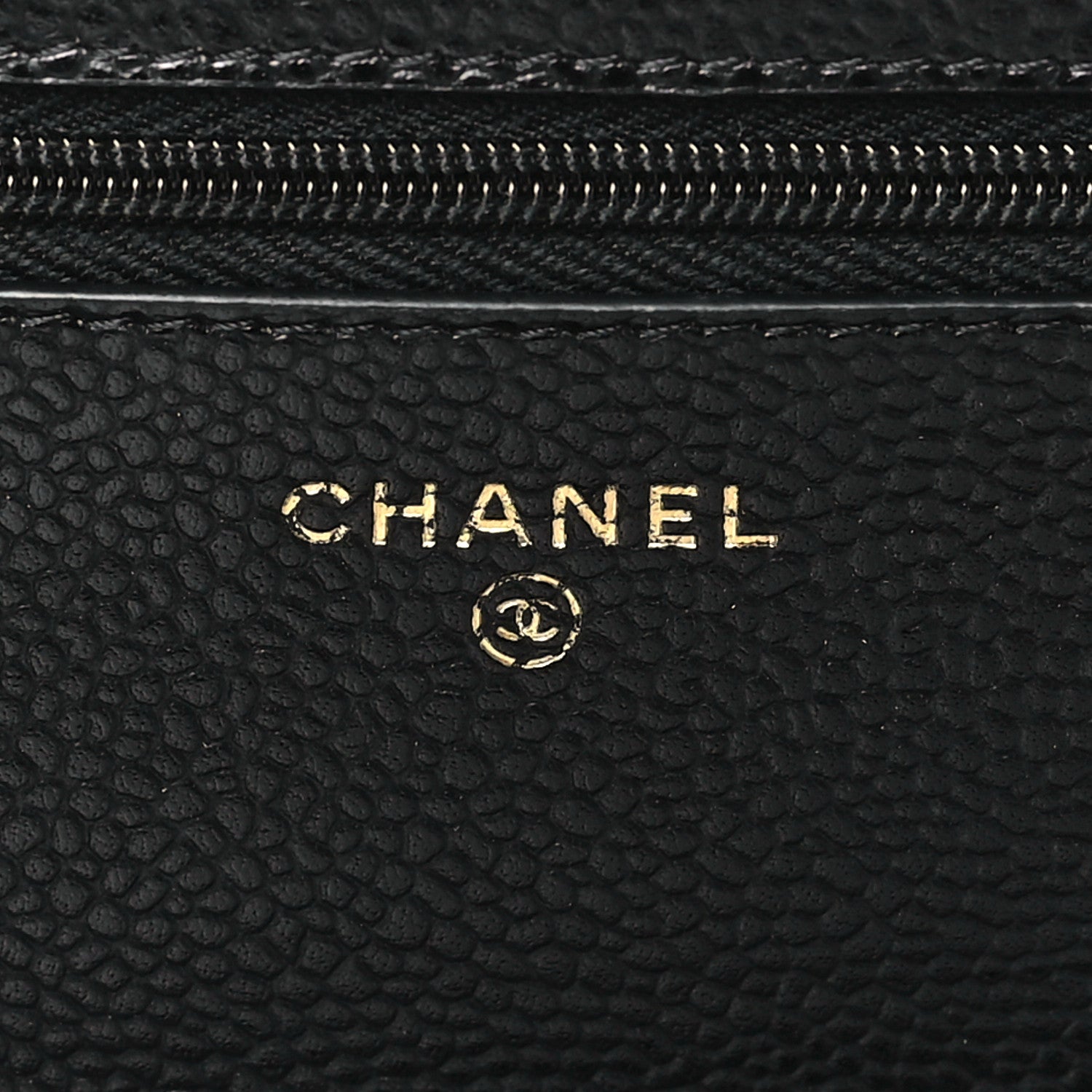 Chanel Caviar Quilted Wallet on Chain WOC Black 6 of 10