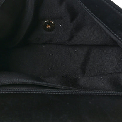 Chanel Crumpled Calfskin Quilted Large Chain All Over Flap Bag Black 5 of 10