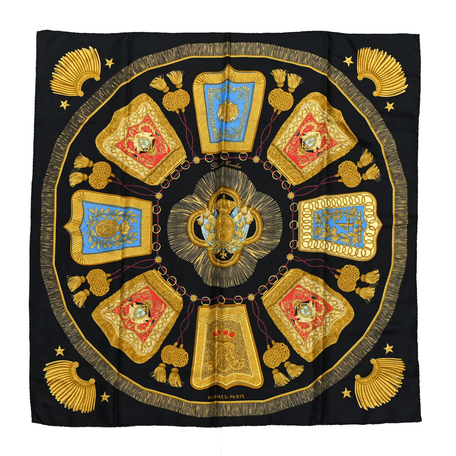 Hermes Silk Poste et Cavalerie Scarf 90 1 of 4