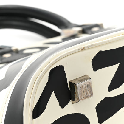 Louis Vuitton Graffiti Alma MM Black 13 of 13