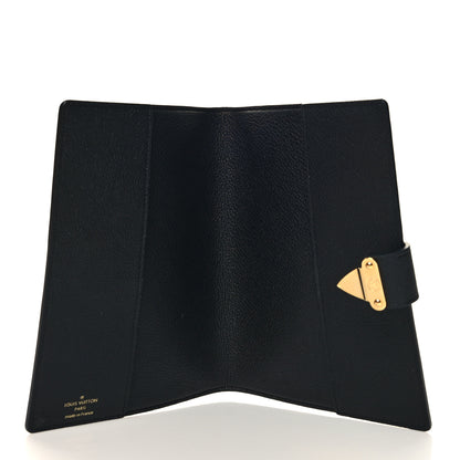 Louis Vuitton Empreinte Monogram Giant Paul Notebook Cover MM Black Beige 5 of 10