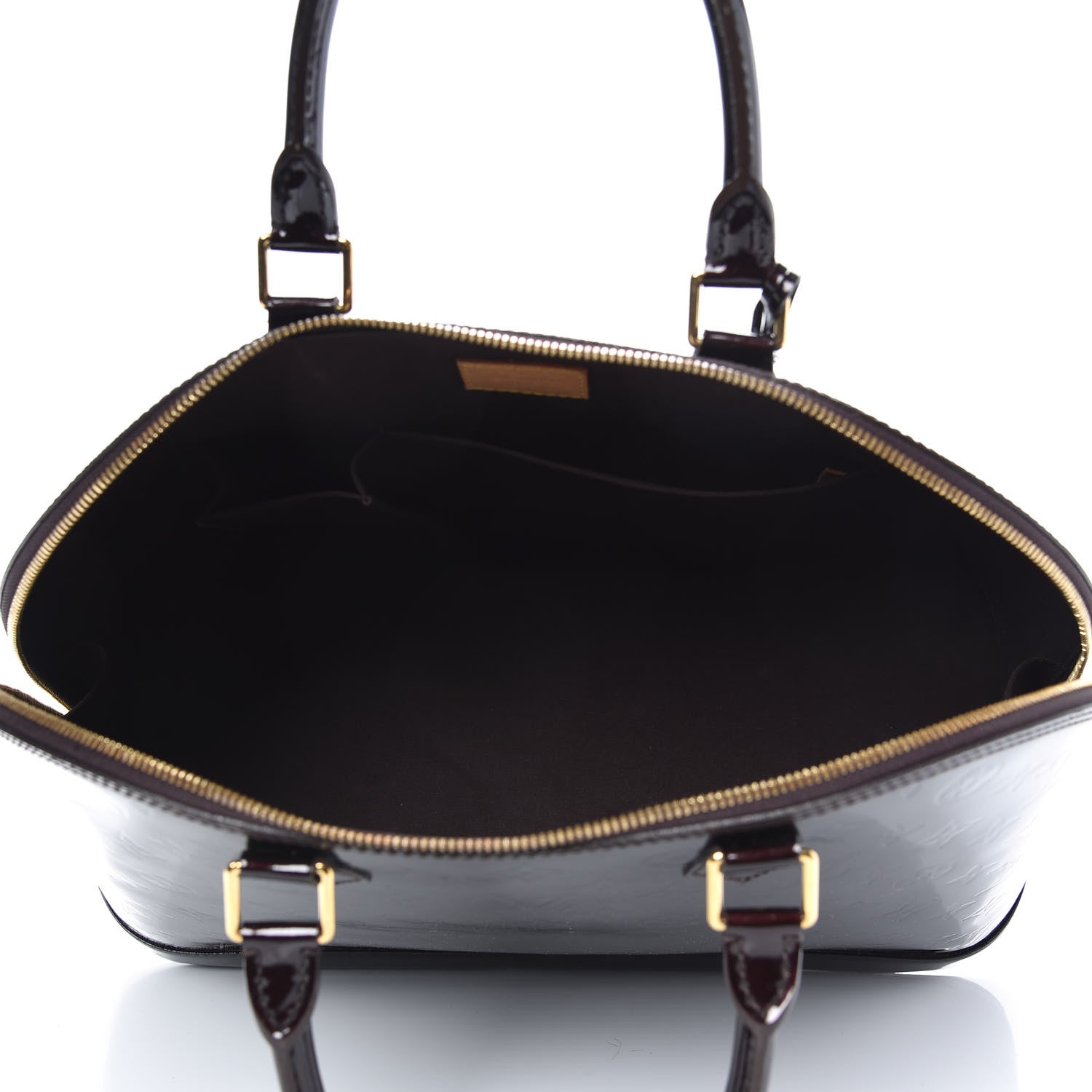 Louis Vuitton Vernis Alma MM Amarante 5 of 9