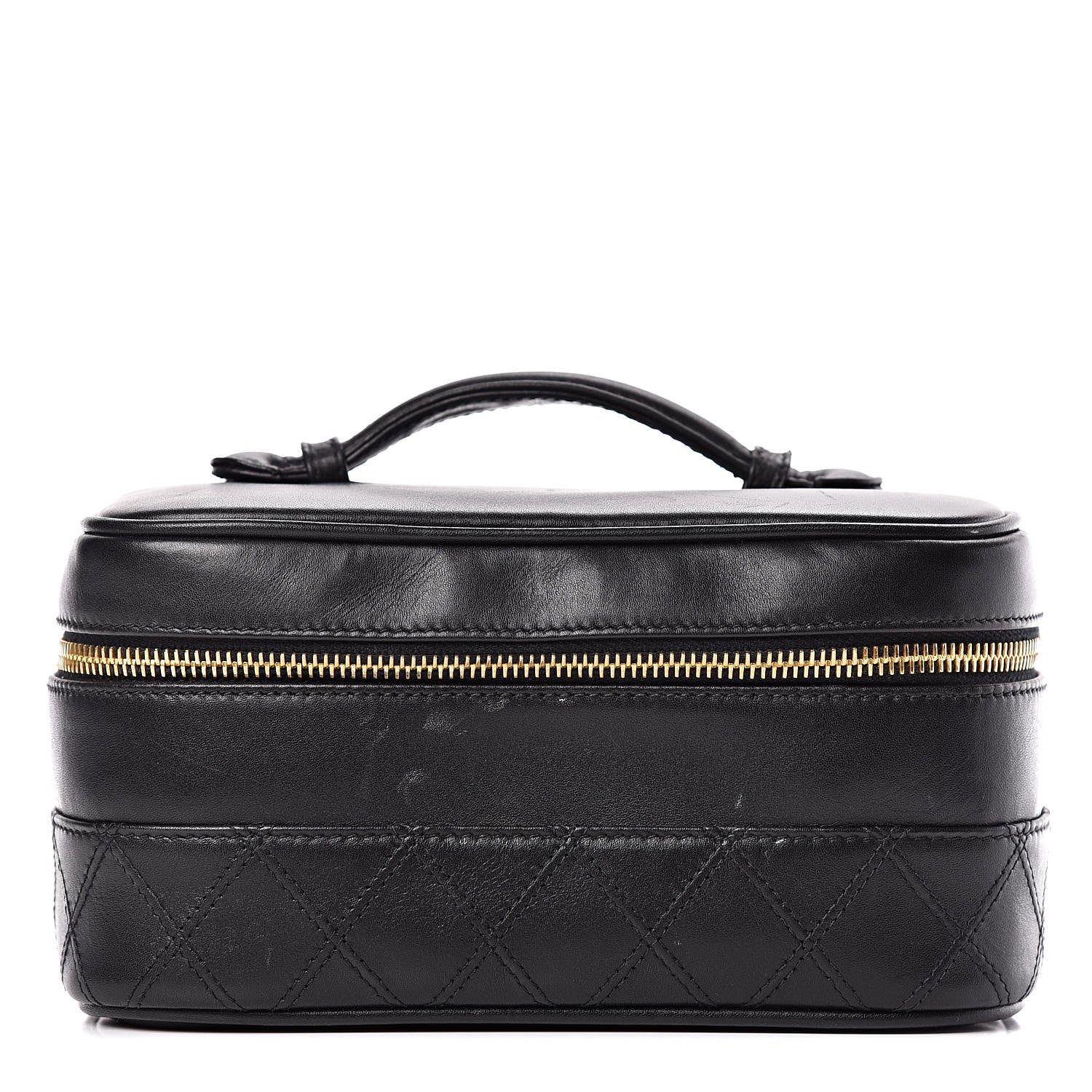 Chanel Calfskin Vanity Cosmetic Bag Black 1 of 20