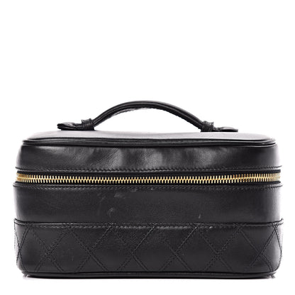 Chanel Calfskin Vanity Cosmetic Bag Black 1 of 20