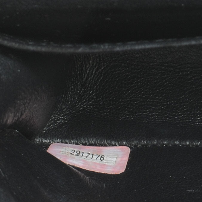 Velvet Mini Kelly Flap Black