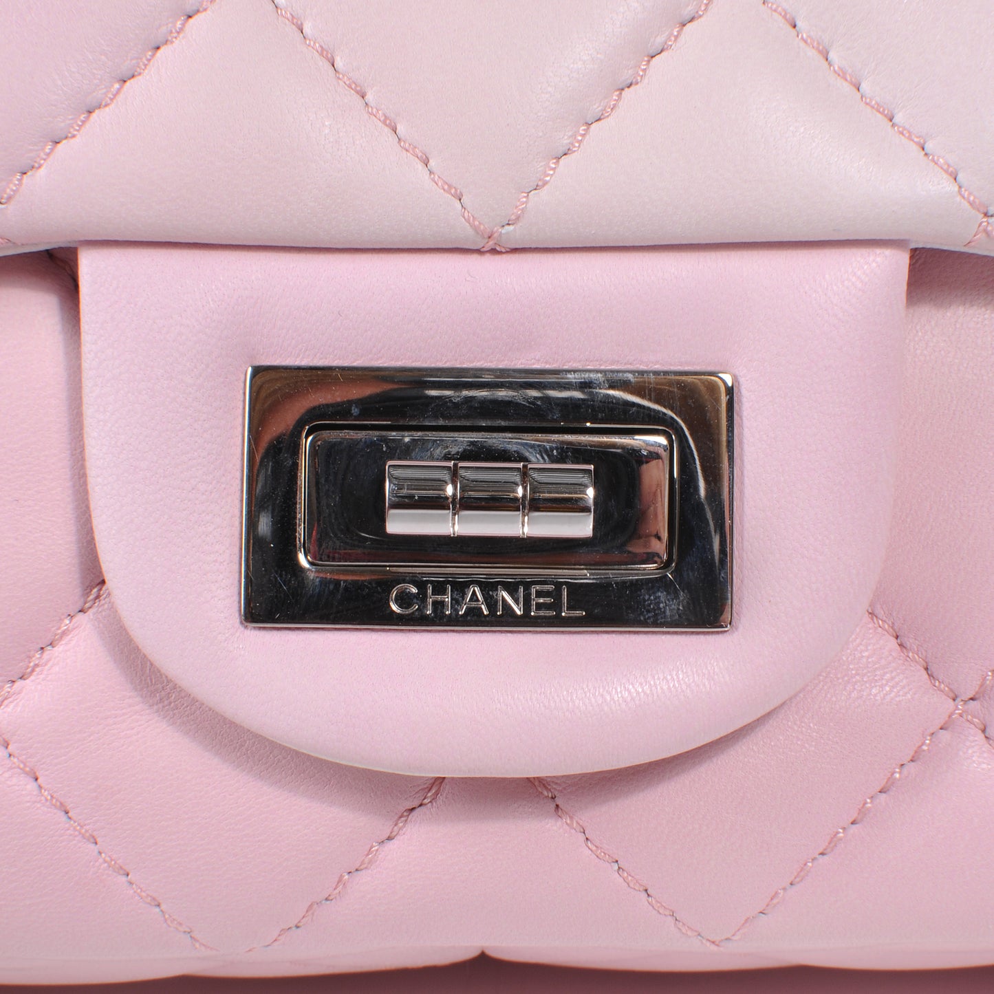 Lambskin Degrade Quilted 2.55 Reissue 227 Flap Pink