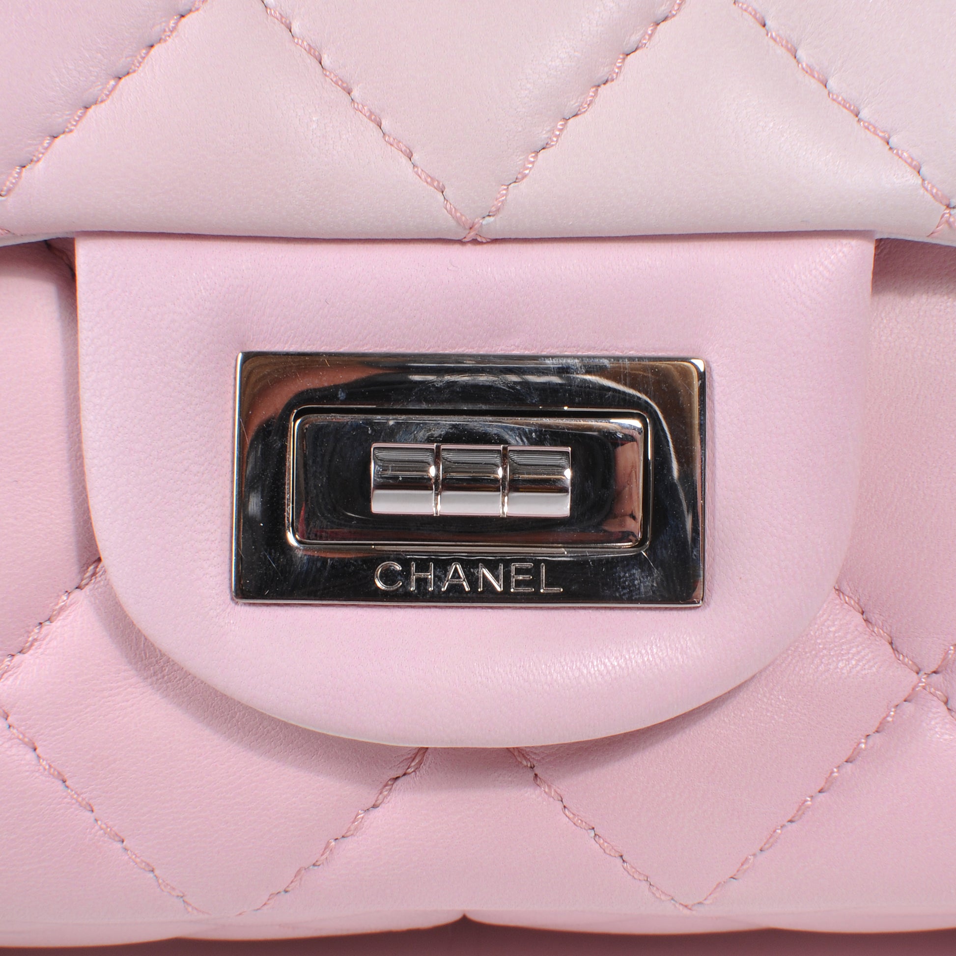Chanel Lambskin Degrade Quilted 2.55 Reissue 227 Flap Pink 5 of 9