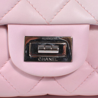Chanel Lambskin Degrade Quilted 2.55 Reissue 227 Flap Pink 5 of 9