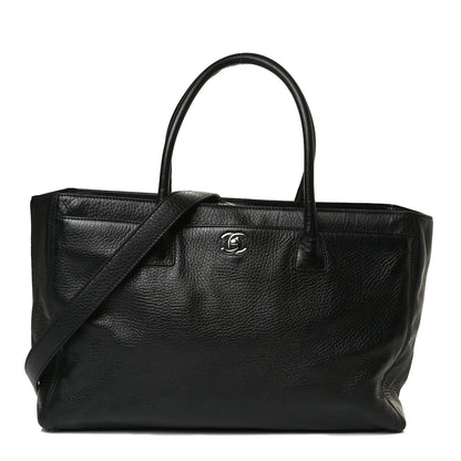 Chanel Deerskin Cerf Executive Shopper Tote Black 1 of 18