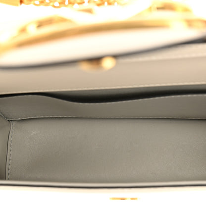 Valentino Garavani Calfskin Vlogo Small Loco Shoulder Bag Light Ivory 5 of 12