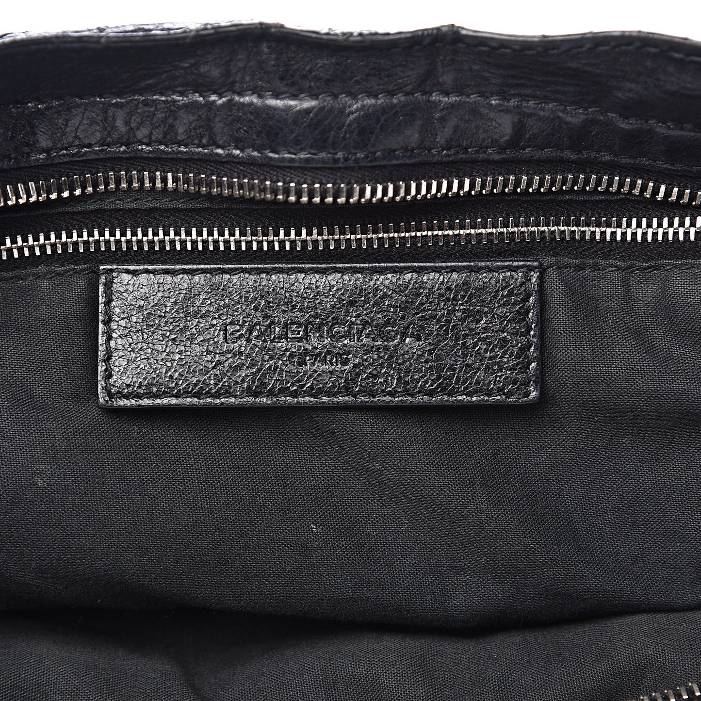 Agneau Giant 12 Silver Hardware City Black