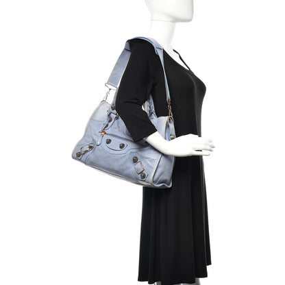 Balenciaga Agneau Giant 12 Rose Gold Hardware City Nuage 2 of 8