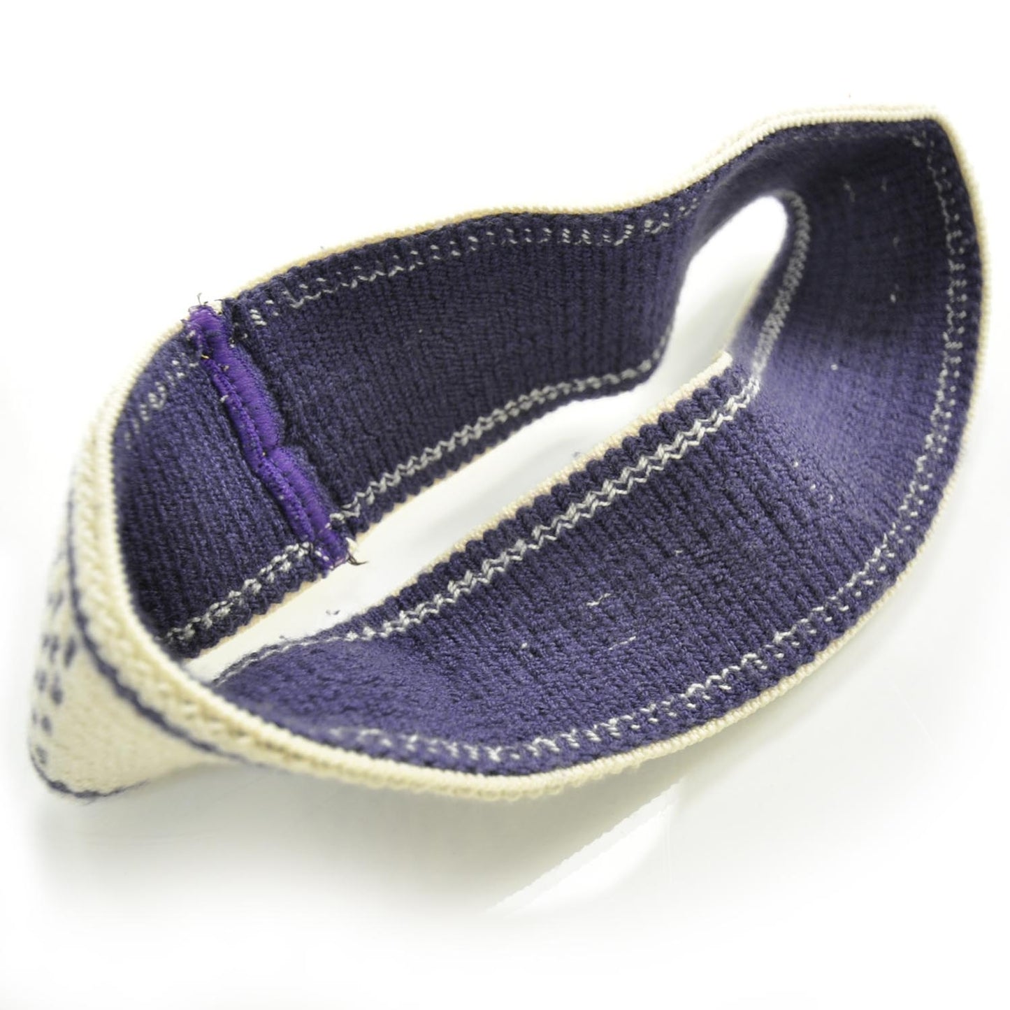 Cotton Damier Azur Gym Head Sweat Band