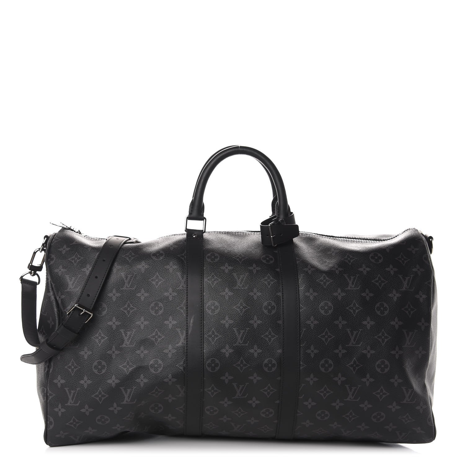 Louis Vuitton Monogram Eclipse Keepall Bandouliere 55 1 of 13