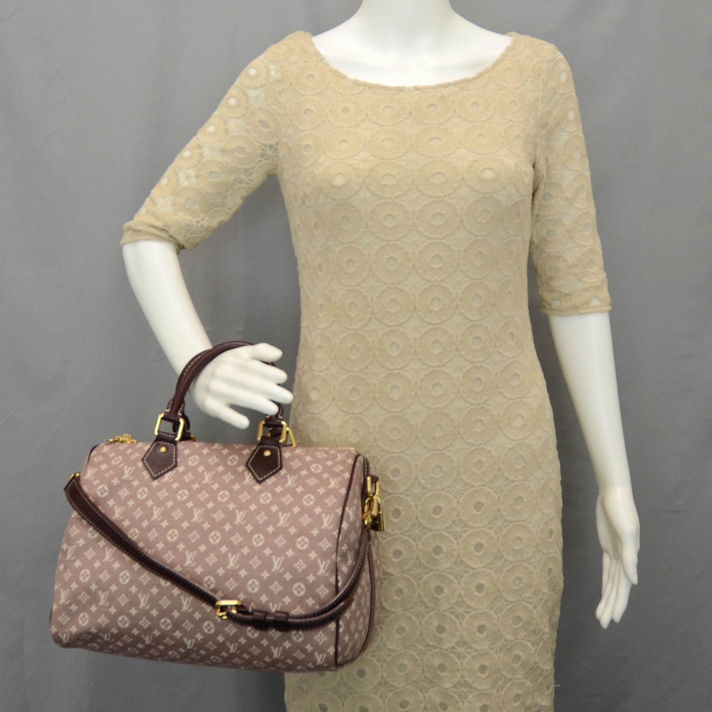 Monogram Idylle Speedy 30 Sepia