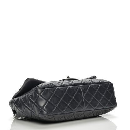 Chanel Lambskin Quilted Jumbo Single Flap Grey 4 of 7