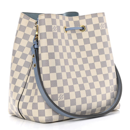 Louis Vuitton Damier Azur Neonoe MM Bleuet 3 of 10