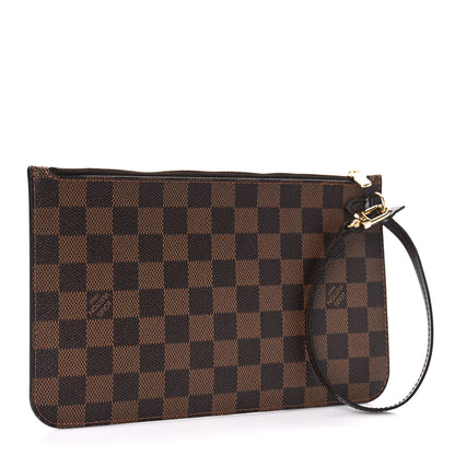 Louis Vuitton Damier Ebene Neverfull MM GM Pochette 3 of 8