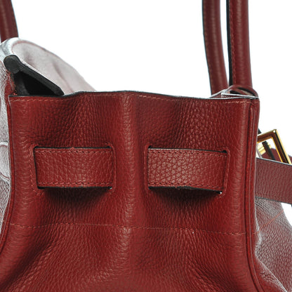 Hermes Taurillon Clemence JPG Birkin 42 Rouge H 22 of 33