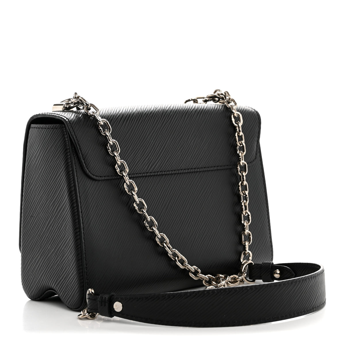 Epi Twist Shoulder Bag MM Black