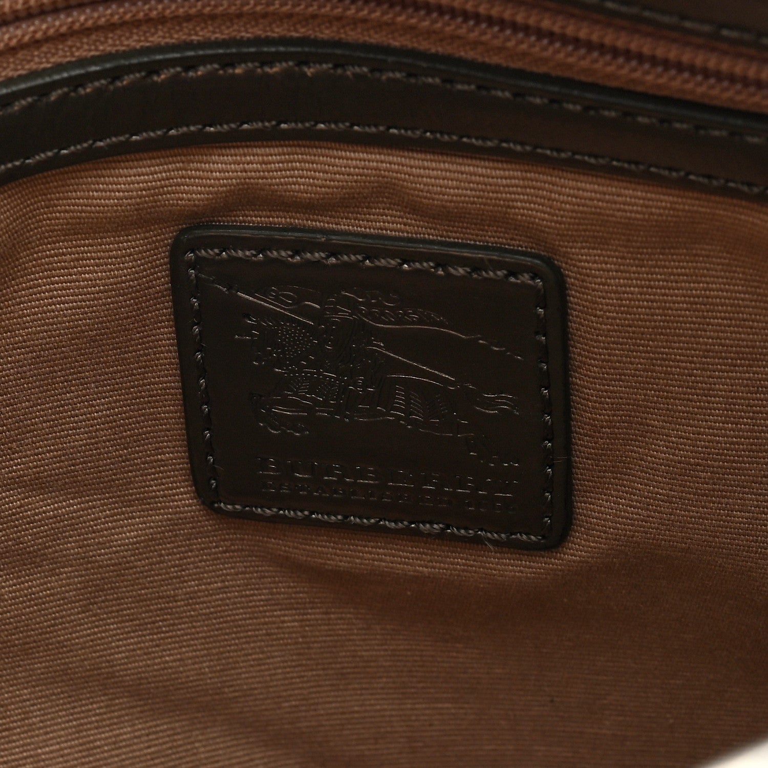 Burberry Patent Nova Check Dryden Crossbody Bag Pewter 6 of 8