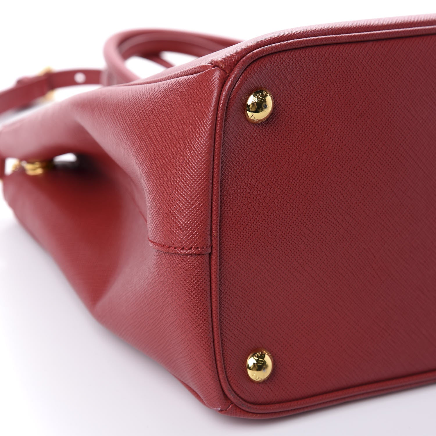 Prada Saffiano Medium Galleria Double Zip Tote Fuoco 6 of 11