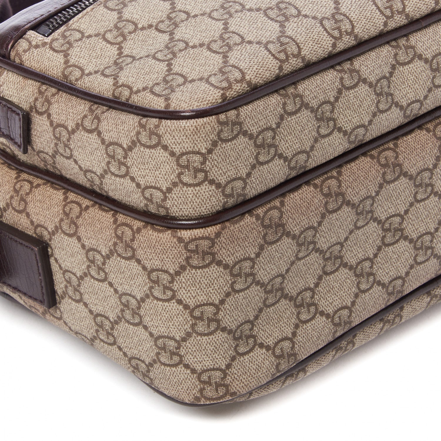 Gucci GG Plus Monogram Camera Bag Dark Brown 5 of 10