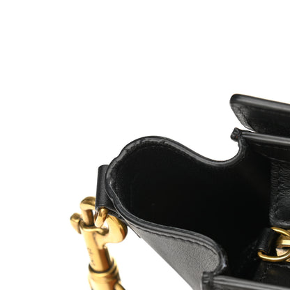 Celine Smooth Calfskin Nano Luggage Black 8 of 14
