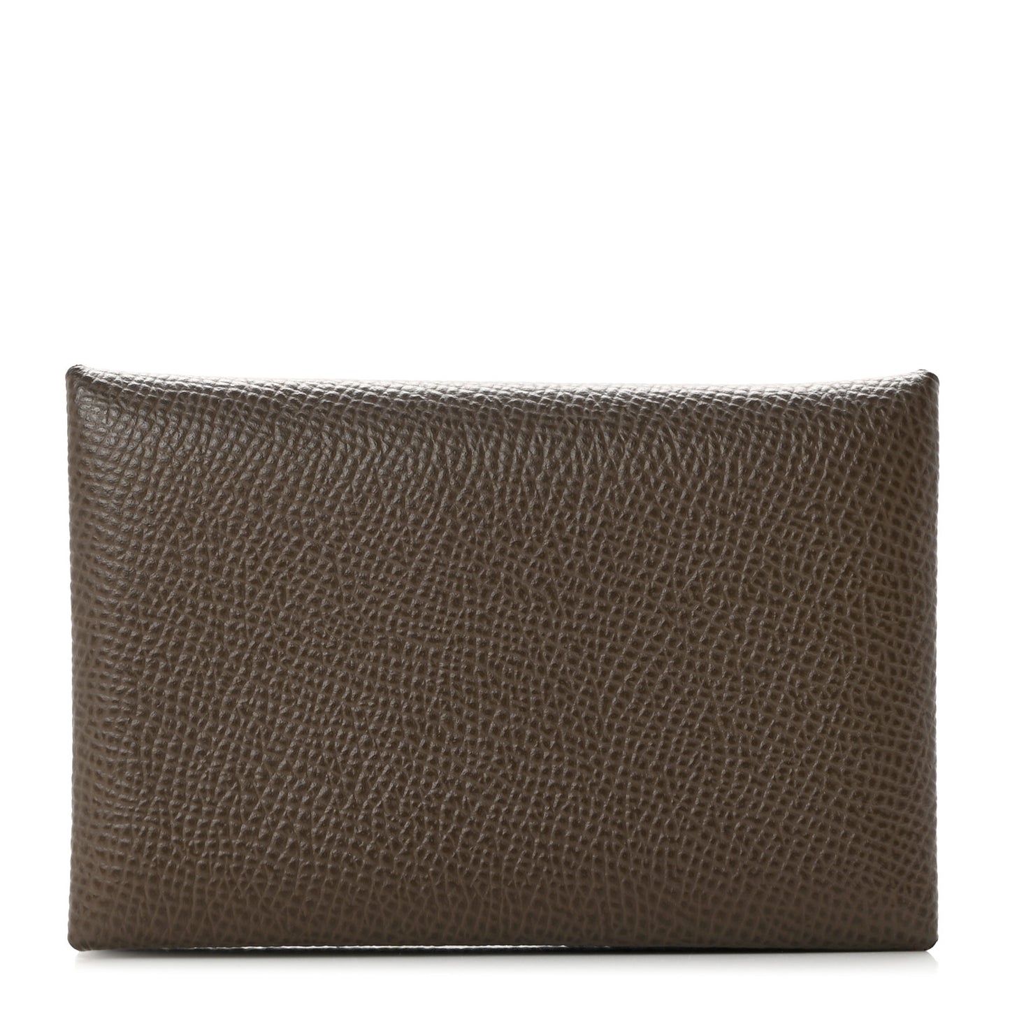 Epsom Horseshoe Calvi Card Case Etain Jaune Ambre