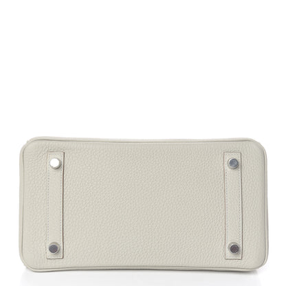 Hermes Togo Birkin 25 Gris Perle 7 of 34