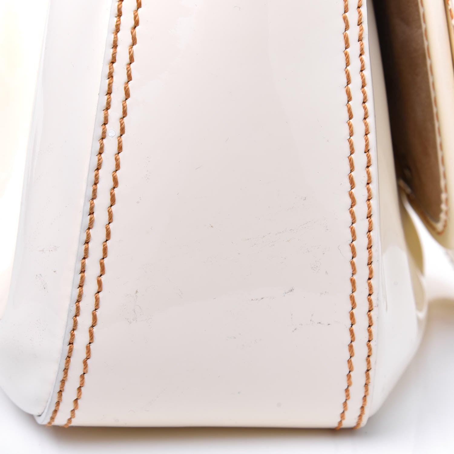 Fendi Patent B Bag White 17 of 29
